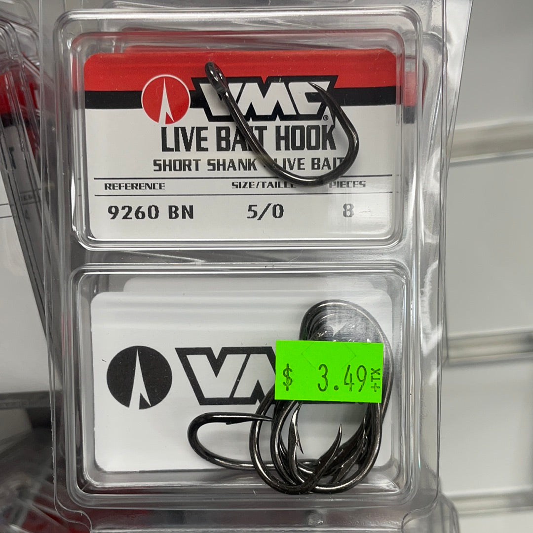 VMC Live Bait Hooks- 9260