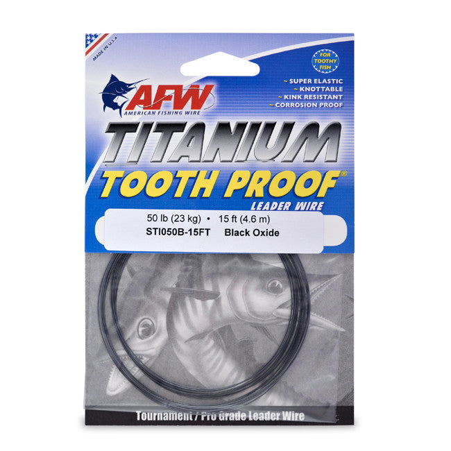AFW - Titanium Tooth Proof Leader Wire