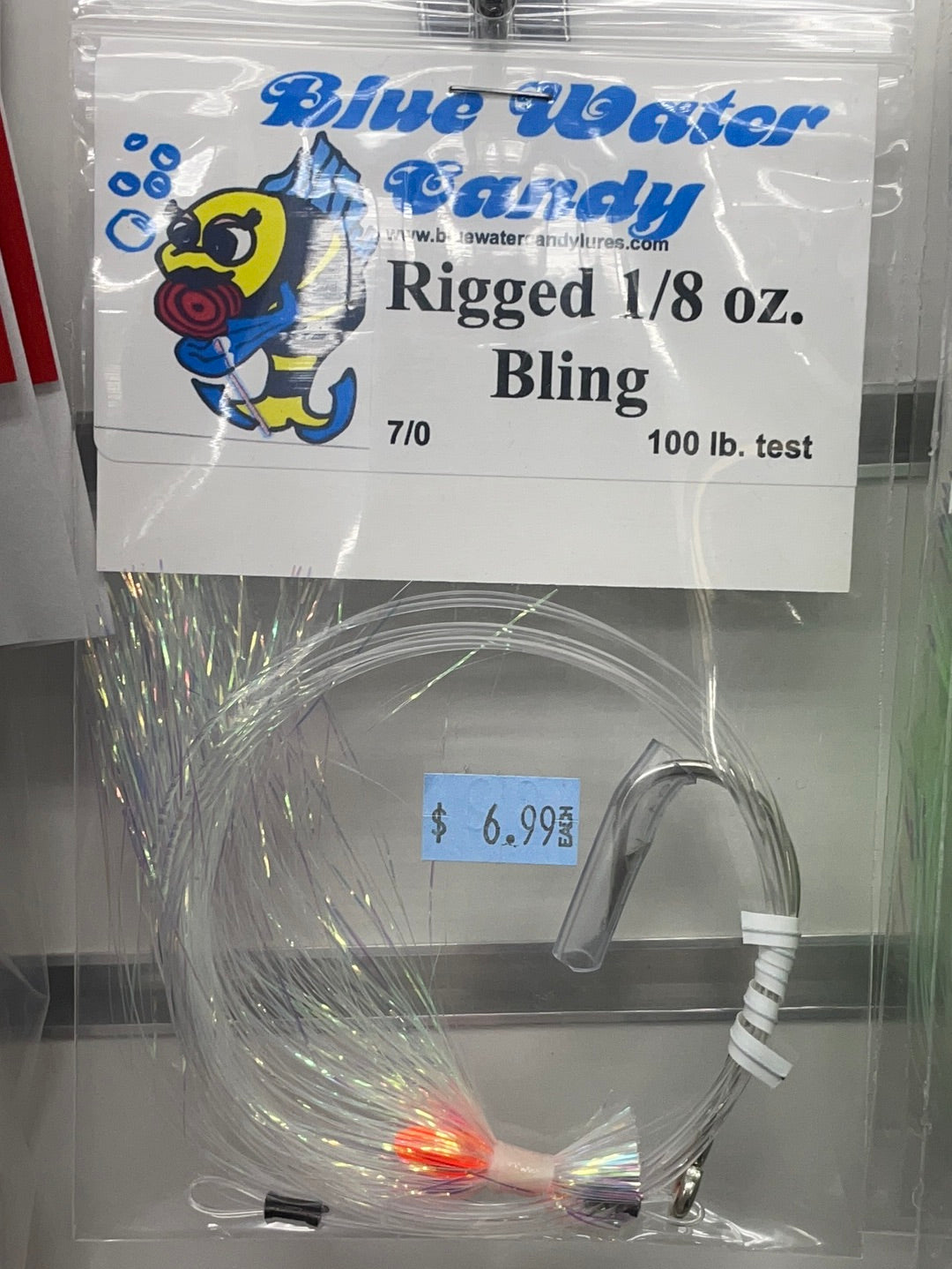 Blue Water Candy- Rigged Bling