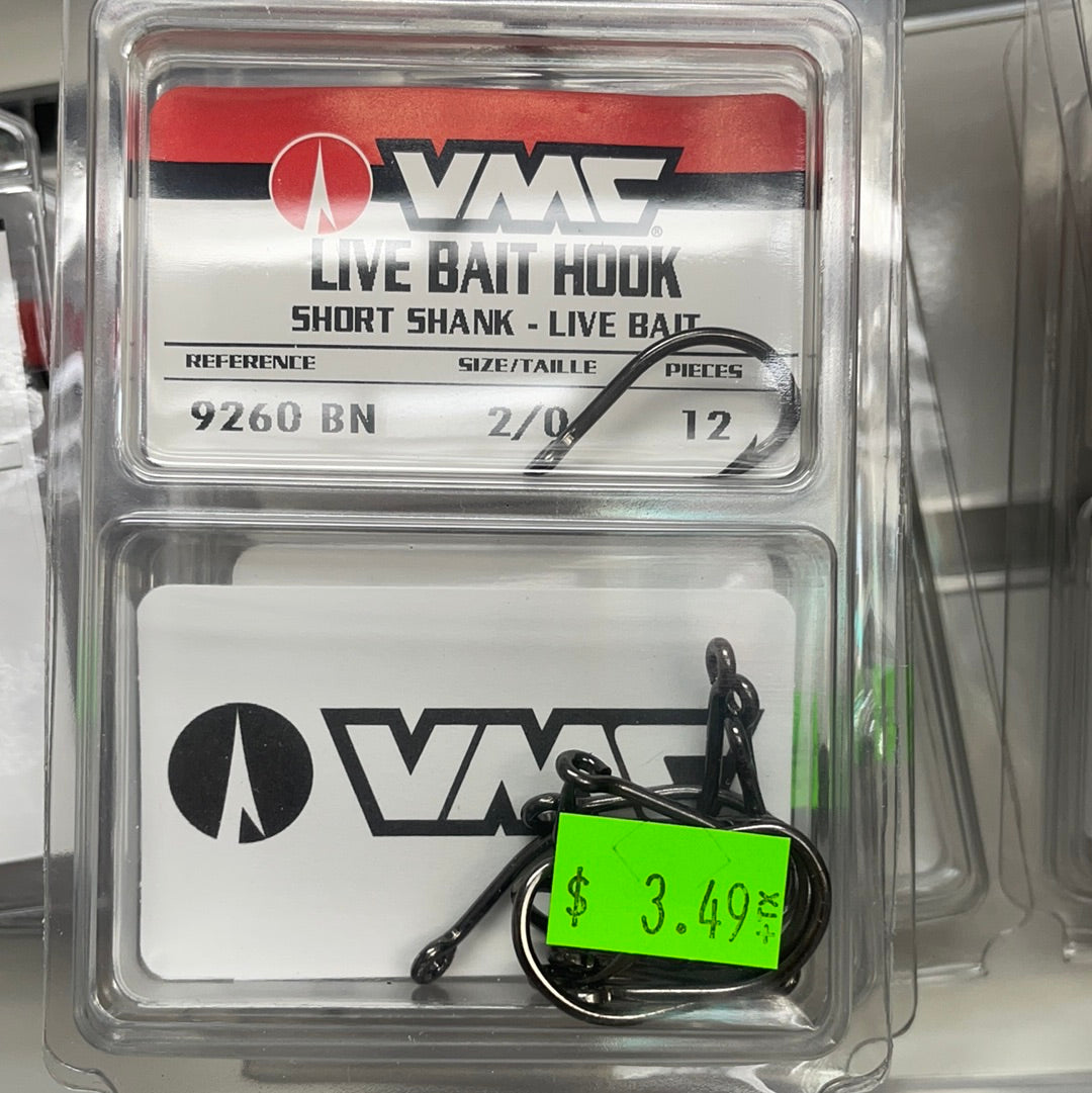 VMC Live Bait Hooks- 9260